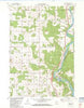 Brokaw Wisconsin Historical topographic map, 1:24000 scale, 7.5 X 7.5 Minute, Year 1982