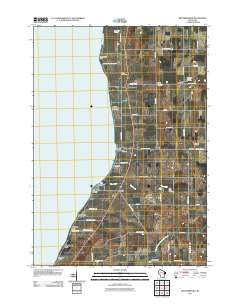 Brothertown Wisconsin Historical topographic map, 1:24000 scale, 7.5 X 7.5 Minute, Year 2011