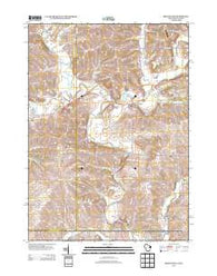 Browntown Wisconsin Historical topographic map, 1:24000 scale, 7.5 X 7.5 Minute, Year 2013