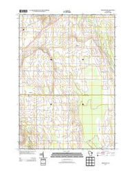 Brussels Wisconsin Historical topographic map, 1:24000 scale, 7.5 X 7.5 Minute, Year 2013