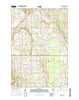 Brussels Wisconsin Current topographic map, 1:24000 scale, 7.5 X 7.5 Minute, Year 2015