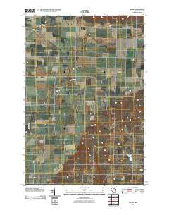 Bryant Wisconsin Historical topographic map, 1:24000 scale, 7.5 X 7.5 Minute, Year 2010
