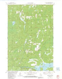 Buckety Creek Wisconsin Historical topographic map, 1:24000 scale, 7.5 X 7.5 Minute, Year 1982