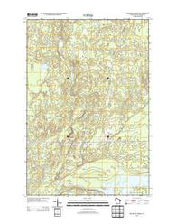 Buckety Creek Wisconsin Historical topographic map, 1:24000 scale, 7.5 X 7.5 Minute, Year 2013