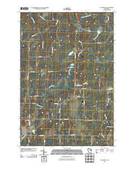 Butternut Wisconsin Historical topographic map, 1:24000 scale, 7.5 X 7.5 Minute, Year 2010