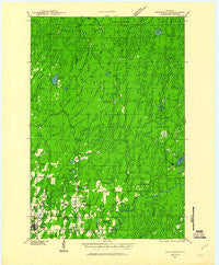 Butternut Wisconsin Historical topographic map, 1:48000 scale, 15 X 15 Minute, Year 1940