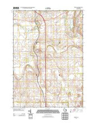 Byron Wisconsin Historical topographic map, 1:24000 scale, 7.5 X 7.5 Minute, Year 2013