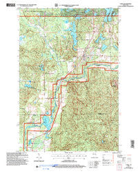 Cable Wisconsin Historical topographic map, 1:24000 scale, 7.5 X 7.5 Minute, Year 2005