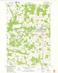 Cadott Wisconsin Historical topographic map, 1:24000 scale, 7.5 X 7.5 Minute, Year 1979