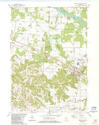 Camp Douglas Wisconsin Historical topographic map, 1:24000 scale, 7.5 X 7.5 Minute, Year 1983