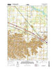 Camp Douglas Wisconsin Current topographic map, 1:24000 scale, 7.5 X 7.5 Minute, Year 2016