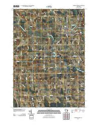 Campbellsport Wisconsin Historical topographic map, 1:24000 scale, 7.5 X 7.5 Minute, Year 2010