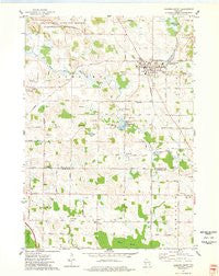 Campbellsport Wisconsin Historical topographic map, 1:24000 scale, 7.5 X 7.5 Minute, Year 1974