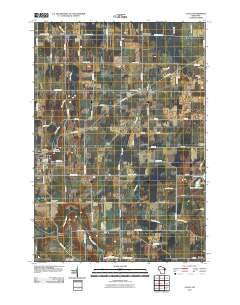 Casco Wisconsin Historical topographic map, 1:24000 scale, 7.5 X 7.5 Minute, Year 2010
