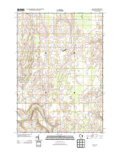 Casco Wisconsin Historical topographic map, 1:24000 scale, 7.5 X 7.5 Minute, Year 2013