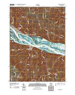 Cassville Wisconsin Historical topographic map, 1:24000 scale, 7.5 X 7.5 Minute, Year 2010