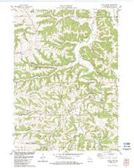 Castle Rock Wisconsin Historical topographic map, 1:24000 scale, 7.5 X 7.5 Minute, Year 1983