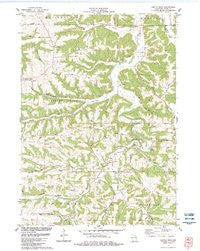 Castle Rock Wisconsin Historical topographic map, 1:24000 scale, 7.5 X 7.5 Minute, Year 1983