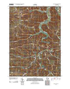 Castle Rock Wisconsin Historical topographic map, 1:24000 scale, 7.5 X 7.5 Minute, Year 2010