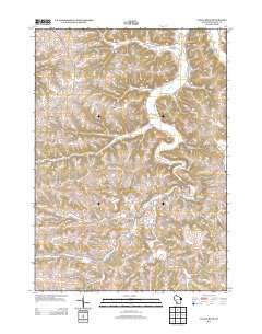 Castle Rock Wisconsin Historical topographic map, 1:24000 scale, 7.5 X 7.5 Minute, Year 2013
