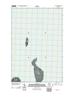 Cat Island Wisconsin Historical topographic map, 1:24000 scale, 7.5 X 7.5 Minute, Year 2011