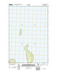 Cat Island Wisconsin Historical topographic map, 1:24000 scale, 7.5 X 7.5 Minute, Year 2013