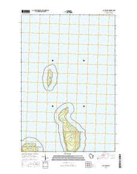 Cat Island Wisconsin Current topographic map, 1:24000 scale, 7.5 X 7.5 Minute, Year 2015