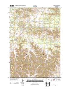 Cataract Wisconsin Historical topographic map, 1:24000 scale, 7.5 X 7.5 Minute, Year 2013