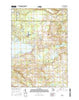 Cecil Wisconsin Current topographic map, 1:24000 scale, 7.5 X 7.5 Minute, Year 2016