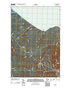 Cedar Wisconsin Historical topographic map, 1:24000 scale, 7.5 X 7.5 Minute, Year 2010