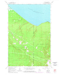Cedar Wisconsin Historical topographic map, 1:24000 scale, 7.5 X 7.5 Minute, Year 1964