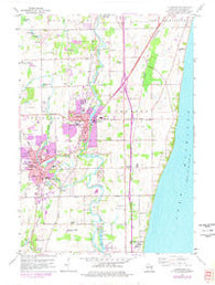 Cedarburg Wisconsin Historical topographic map, 1:24000 scale, 7.5 X 7.5 Minute, Year 1959