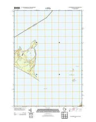 Chambers Island Wisconsin Historical topographic map, 1:24000 scale, 7.5 X 7.5 Minute, Year 2013