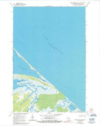 Chequamegon Point Wisconsin Historical topographic map, 1:24000 scale, 7.5 X 7.5 Minute, Year 1964