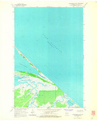 Chequamegon Point Wisconsin Historical topographic map, 1:24000 scale, 7.5 X 7.5 Minute, Year 1964