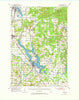 Chetek Wisconsin Historical topographic map, 1:62500 scale, 15 X 15 Minute, Year 1951