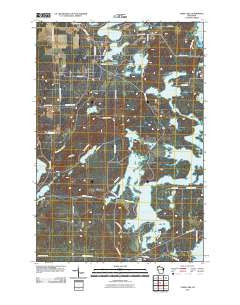 Chief Lake Wisconsin Historical topographic map, 1:24000 scale, 7.5 X 7.5 Minute, Year 2010