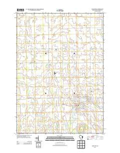 Chilton Wisconsin Historical topographic map, 1:24000 scale, 7.5 X 7.5 Minute, Year 2013