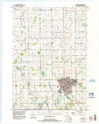 Chilton Wisconsin Historical topographic map, 1:24000 scale, 7.5 X 7.5 Minute, Year 1992