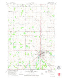 Chilton Wisconsin Historical topographic map, 1:24000 scale, 7.5 X 7.5 Minute, Year 1974