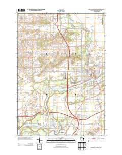Chippewa Falls Wisconsin Historical topographic map, 1:24000 scale, 7.5 X 7.5 Minute, Year 2013
