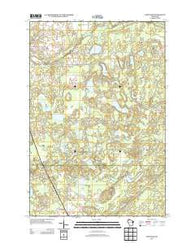 Chittamo Wisconsin Historical topographic map, 1:24000 scale, 7.5 X 7.5 Minute, Year 2013