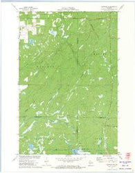 Chittamo NE Wisconsin Historical topographic map, 1:24000 scale, 7.5 X 7.5 Minute, Year 1971