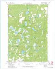 Chittamo Wisconsin Historical topographic map, 1:24000 scale, 7.5 X 7.5 Minute, Year 1971