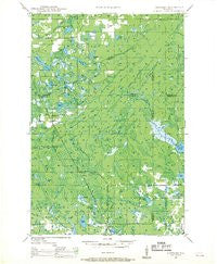 Chittamo Wisconsin Historical topographic map, 1:48000 scale, 15 X 15 Minute, Year 1947