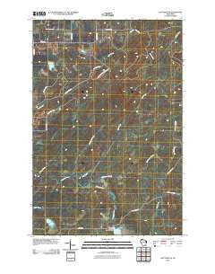 Chittamo NE Wisconsin Historical topographic map, 1:24000 scale, 7.5 X 7.5 Minute, Year 2010