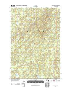 Chittamo NE Wisconsin Historical topographic map, 1:24000 scale, 7.5 X 7.5 Minute, Year 2013