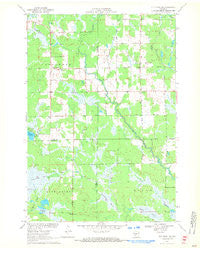 City Point NE Wisconsin Historical topographic map, 1:24000 scale, 7.5 X 7.5 Minute, Year 1970