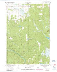 City Point NW Wisconsin Historical topographic map, 1:24000 scale, 7.5 X 7.5 Minute, Year 1970