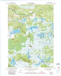 City Point Wisconsin Historical topographic map, 1:24000 scale, 7.5 X 7.5 Minute, Year 1970
